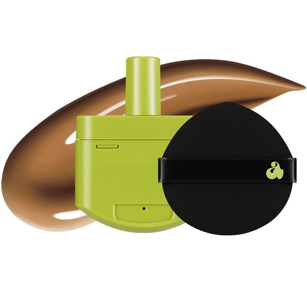 UNLEASHIA Satin Wear Healthy-Green Cushion Re-Feel - 35N Toffee