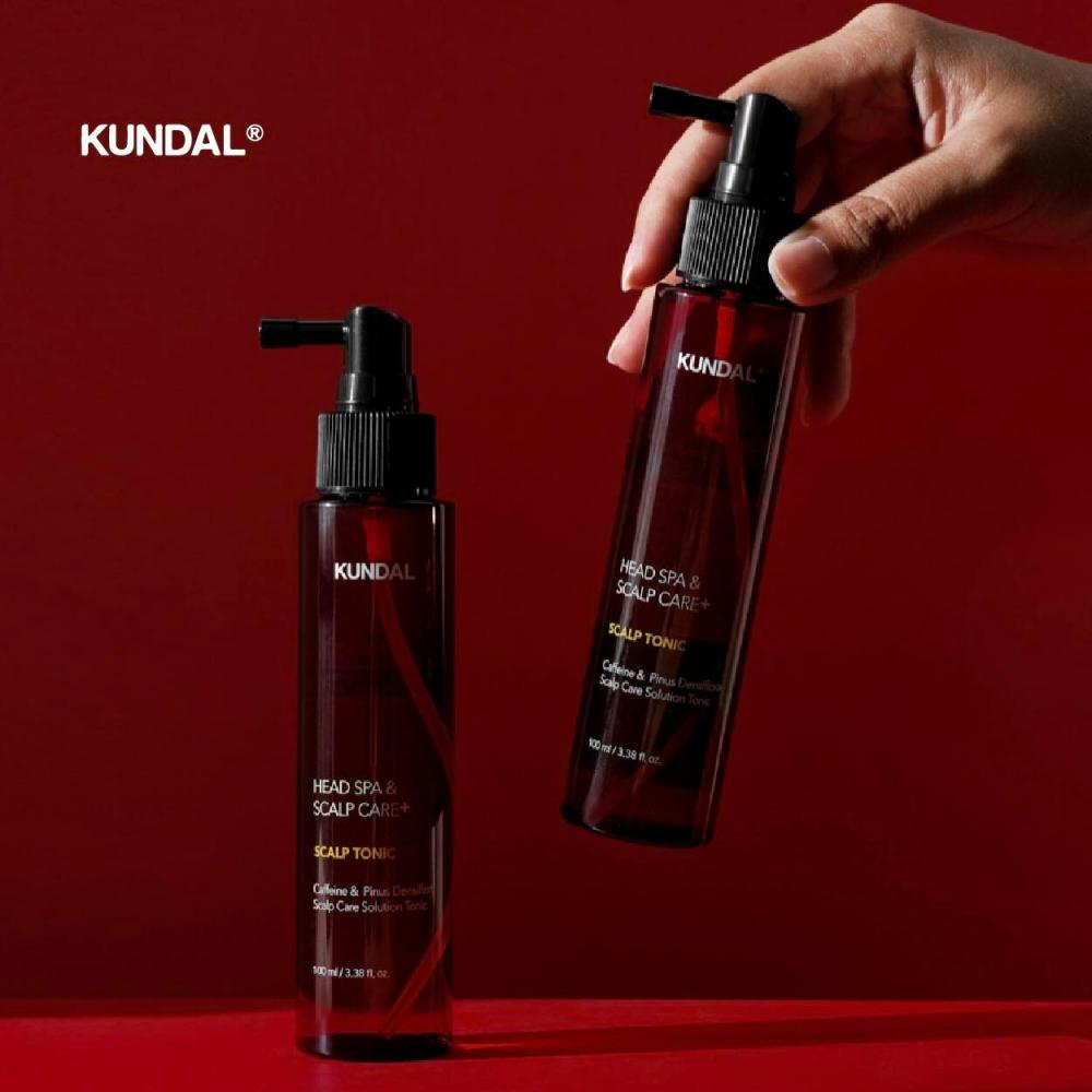 KUNDAL Kopfhaut Tonic - mit Koffein und Salicylsäure zur sanften Reinigung der Kopfhaut und zur Aufrechterhaltung einer ausgeglichenen Kopfhaut - 100 ml