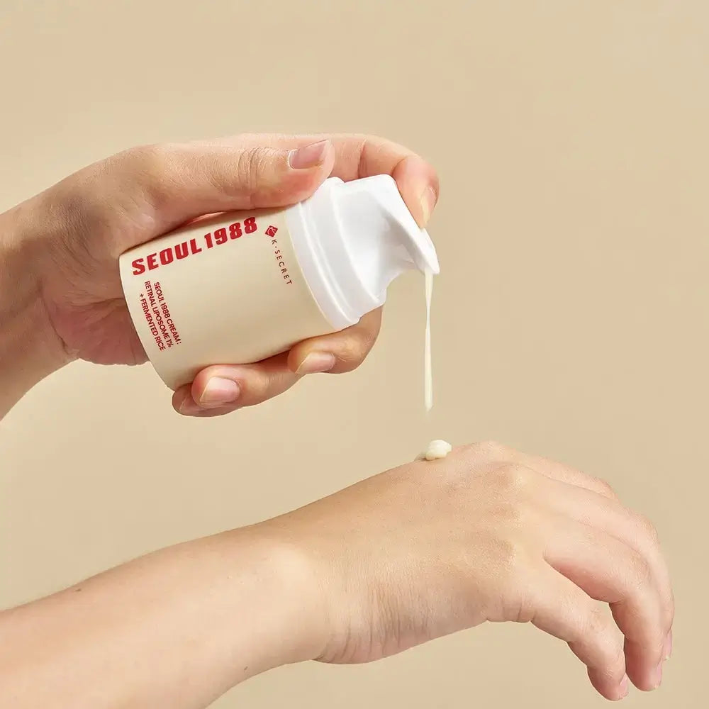 KSECRET Seoul 1988 Creme, Retinal-Liposomen 1% + Fermentierter Reis