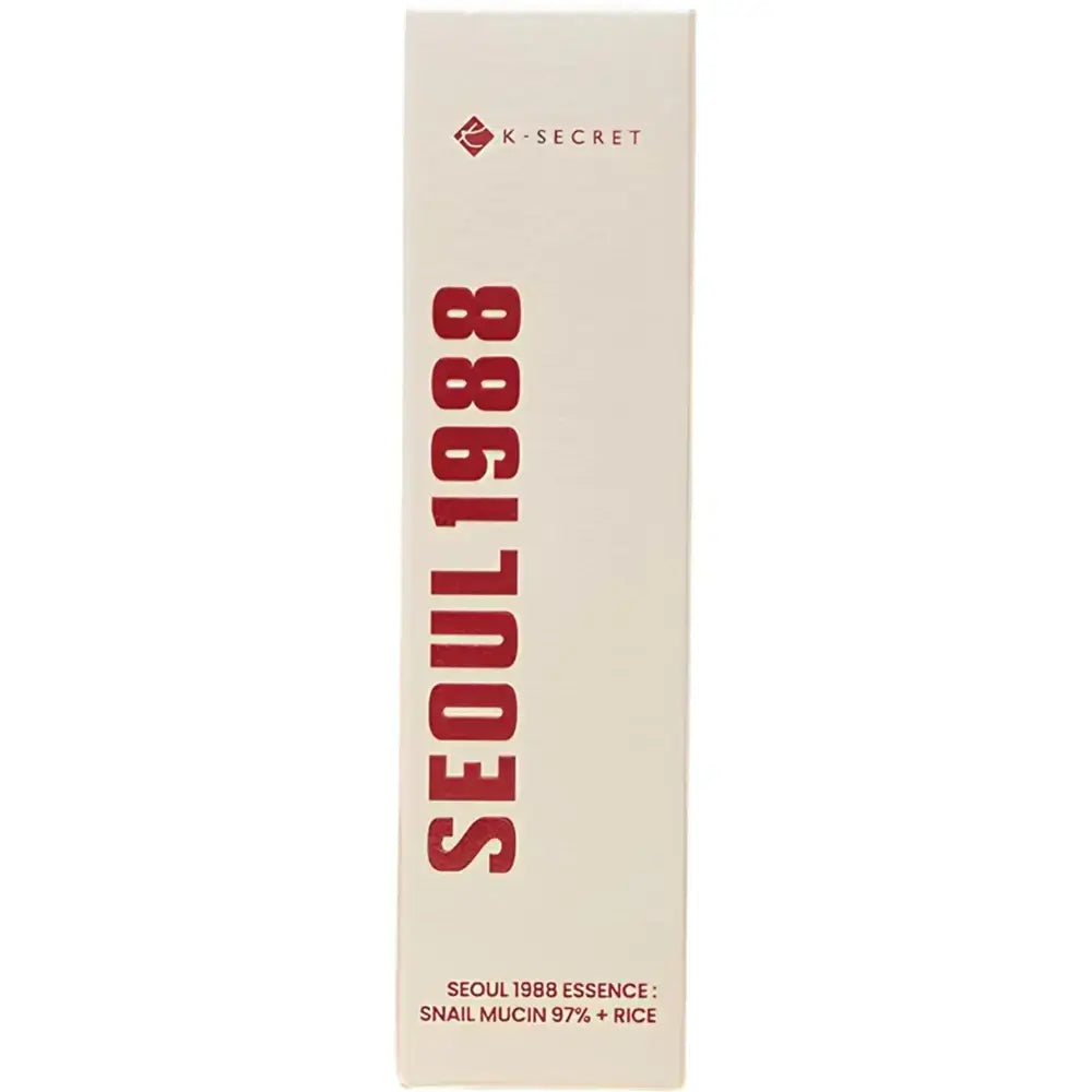 KSECRET Seoul 1988 Essenz Schneckenschleim 97% + Reis