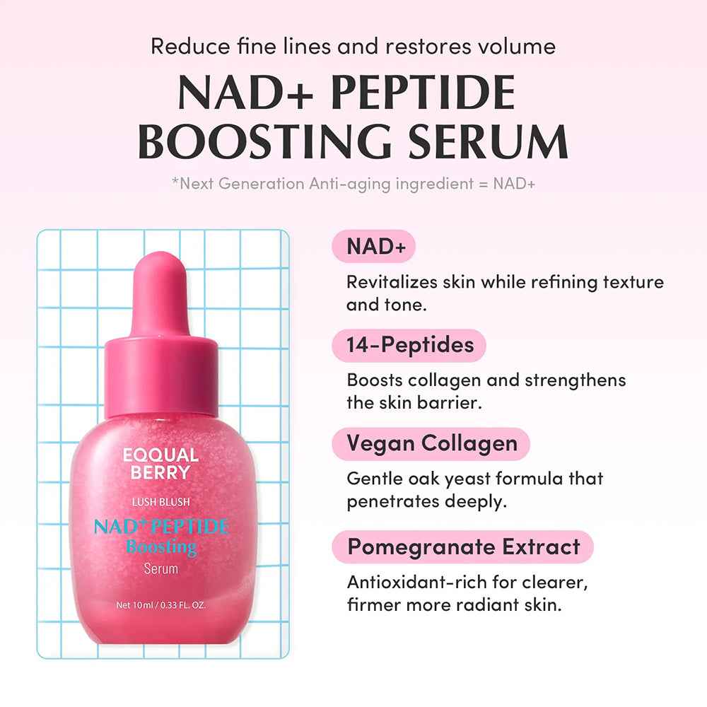 EQQUALBERRY Serum Minis Discovery Kit, 5 x 10 ml