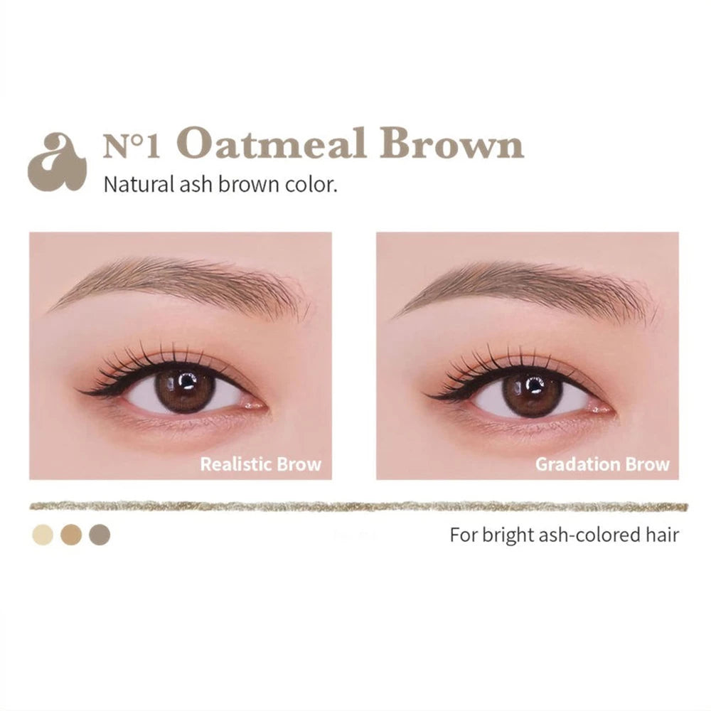 UNLEASHIA Shaper Defining Eyebrow Pencil creion de sprancene No. 1 Oatmeal Brown