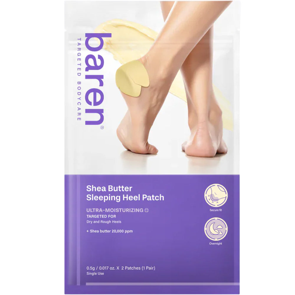 BAREN Shea Butter Schlaf-Fersenpflaster, 2 Stk.