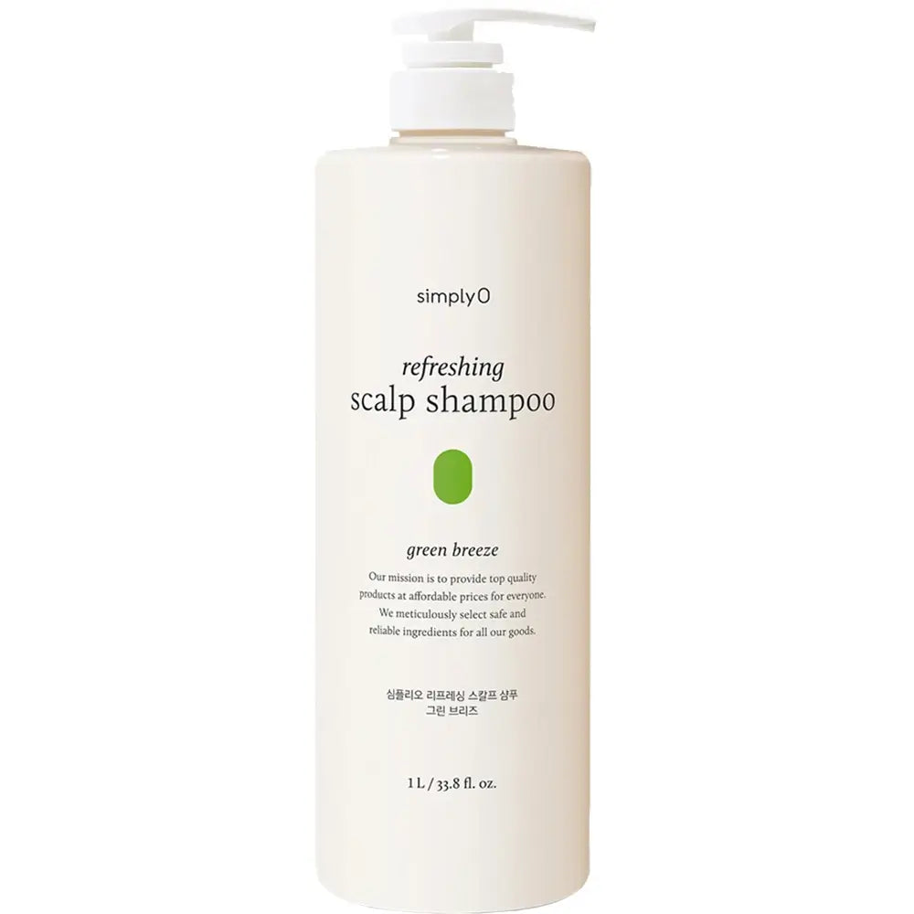 SIMPLYO Scalp Shampoo Green Breeze – Flasche 1000 ml	
