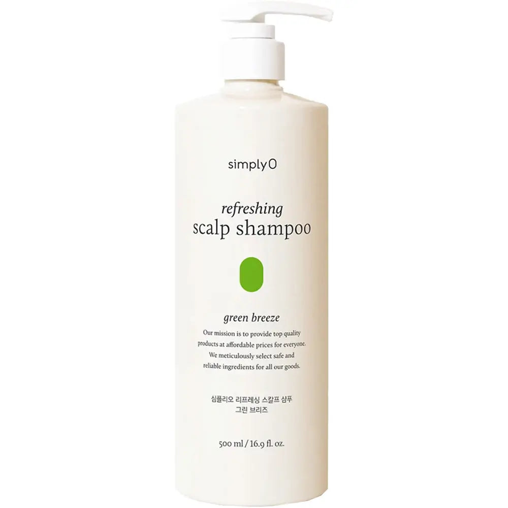 SIMPLYO Scalp Shampoo Green Breeze – Flasche 500 ml	
