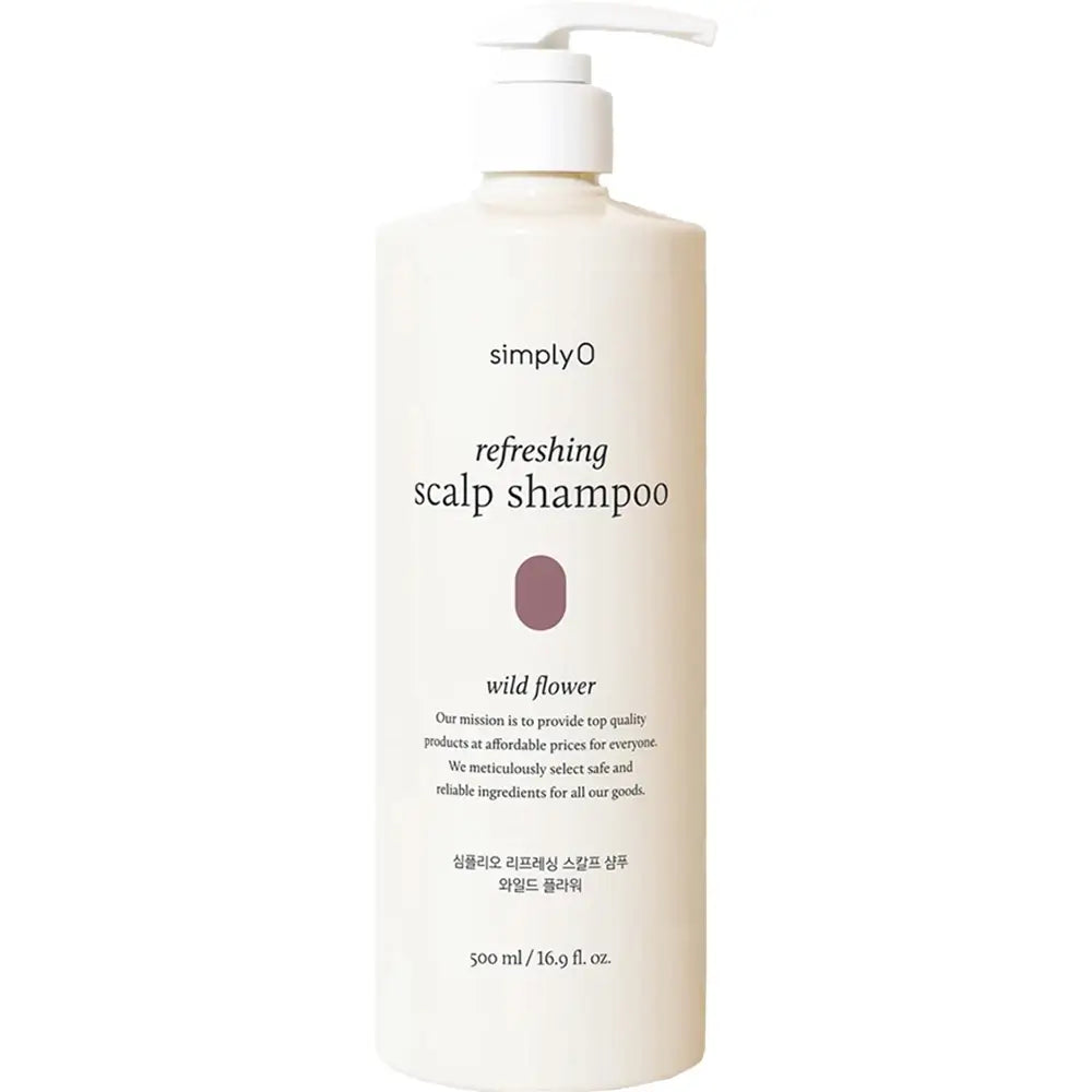SIMPLYO Scalp Shampoo Wild Flower – Flasche 500 ml	