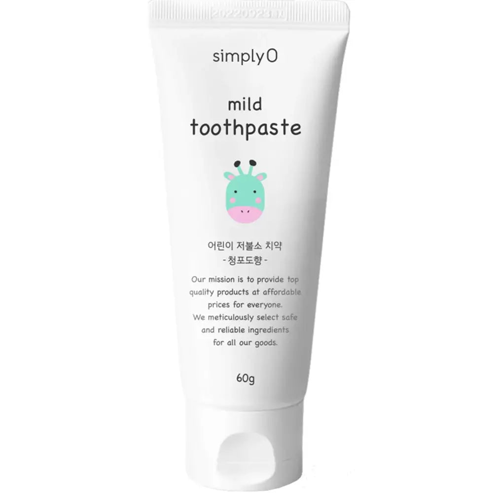SIMPLYO Zahnpasta Green Grape – Tube Vorderseite	