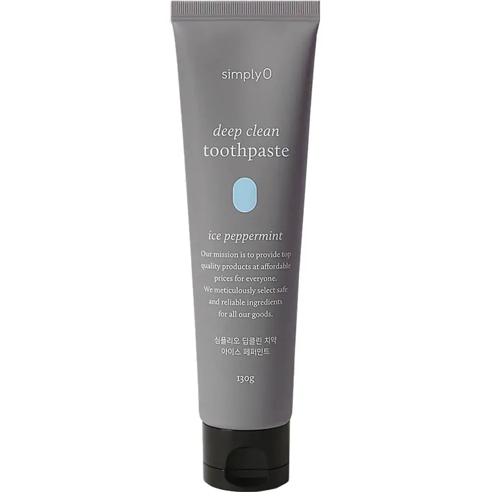 SIMPLYO Zahnpasta Ice Peppermint – Tube Vorderseite	