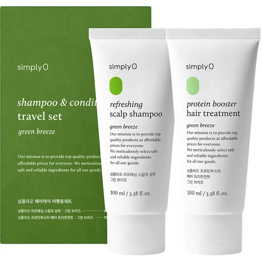 SIMPLYO Travel Set – Shampoo & Conditioner im Miniformat	
