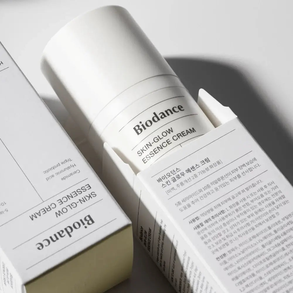 BIODANCE Skin Glow Essence Feuchtigkeitscreme mit Ceramiden - Intensive Feuchtigkeit und Glas-Haut-Effekt, 50 ml