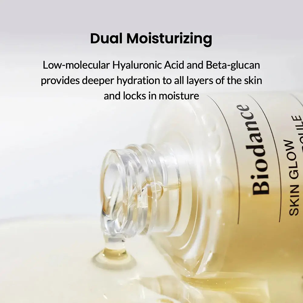 Biodance Skin Glow Ser Vital - Probiotika und Hyaluronsäure für Feuchtigkeit und Ausstrahlung, 50 ml