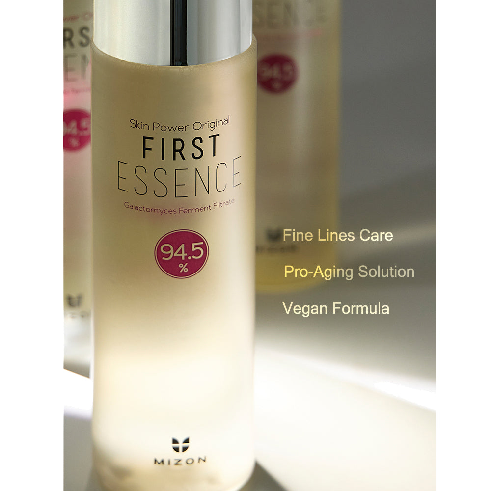 MIZON Skin Power Original First - Essenz formuliert mit Galactomyces Ferment Filtrate und Niacinamid, die zur Angleichung des Hauttons und zur Aufrechterhaltung der Feuchtigkeit beitragen - 210 ml