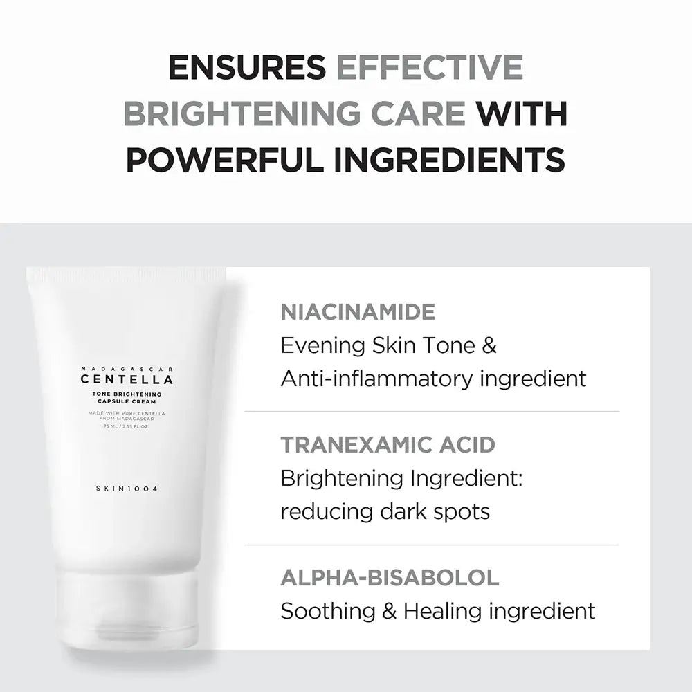 Verpackung der SKIN1004 Tone Brightening Cream	