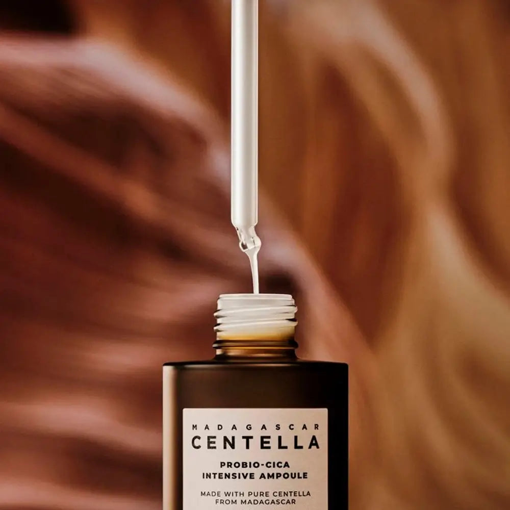 Leichte Textur des beruhigenden Serums	
