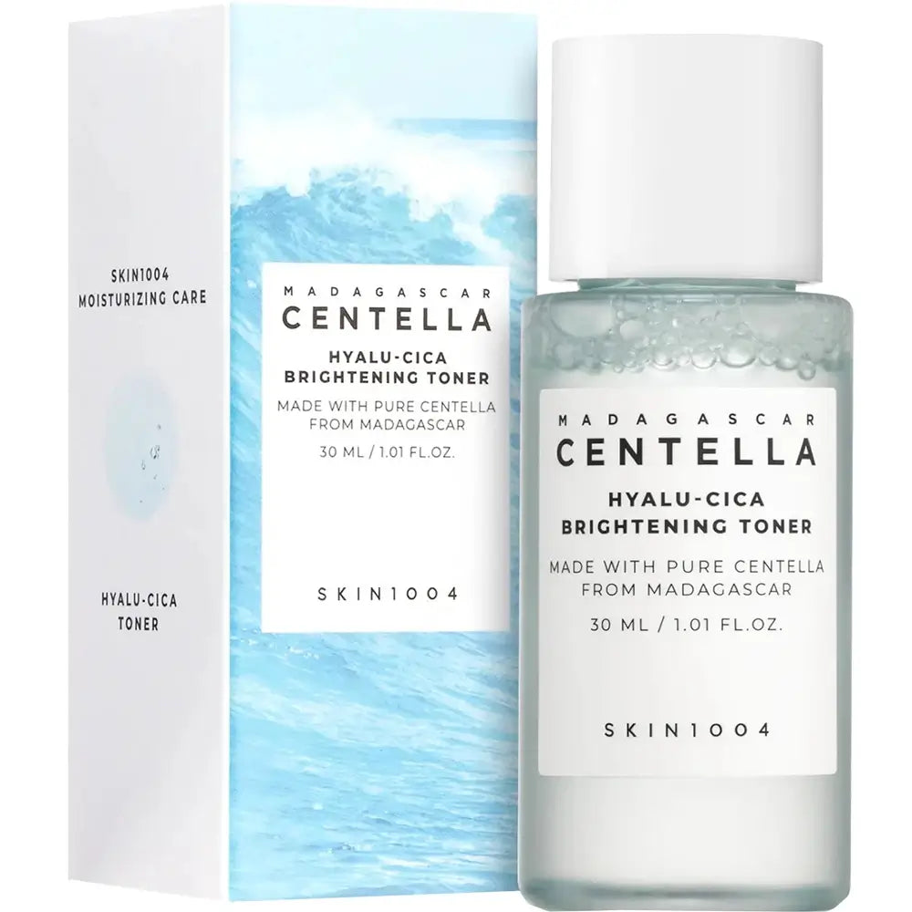 Anwendung des Glow-Toners bei empfindlicher Haut	