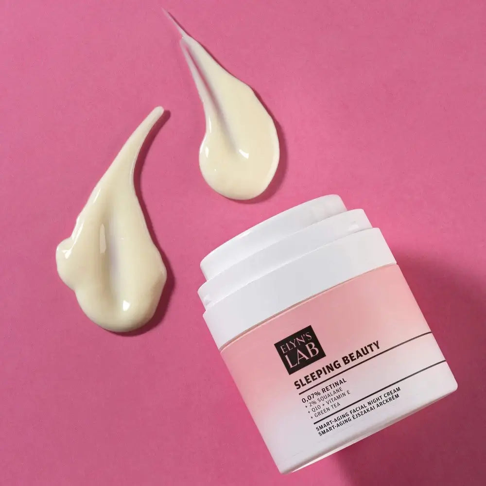 ELYN'S LAB Sleeping Beauty Retinal - Gesichtspflege mit Retinal 0,07% und Squalan zur Bekämpfung von Falten, Hyperpigmentierung und Hautaustrocknung - 50 ml
