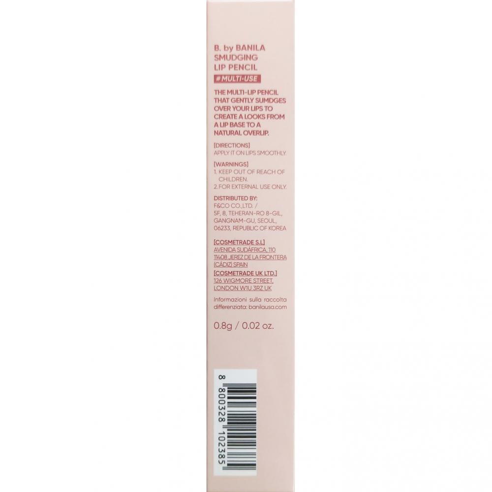 BANILA CO Smudging Lippenstift, Be02 Nude Beige