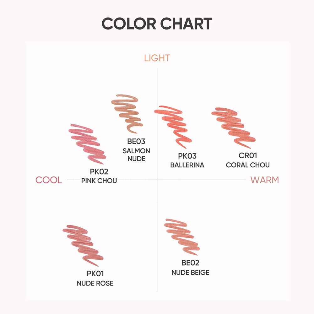 BANILA CO Smudging Lippenstift, CR01 Coral Chou