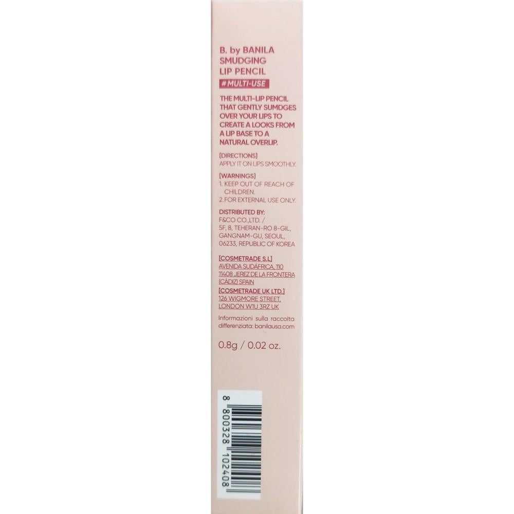 BANILA CO Smudging Lippenstift, PK02 Pink Chou