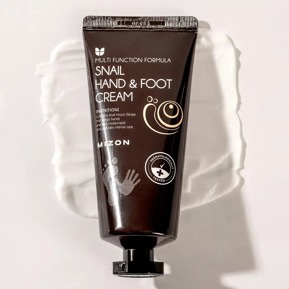 Mizon Snail Hand- und Fußcreme Reparierende Intensivpflege - Feuchtigkeit und Regeneration mit Schneckenextrakt, 100 ml