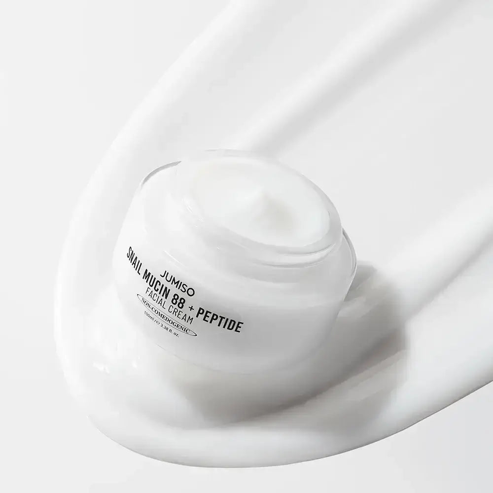 Jumiso Snail Mucin 88 + Peptidcreme - Intensive Feuchtigkeitsversorgung und Regeneration, 100 ml
