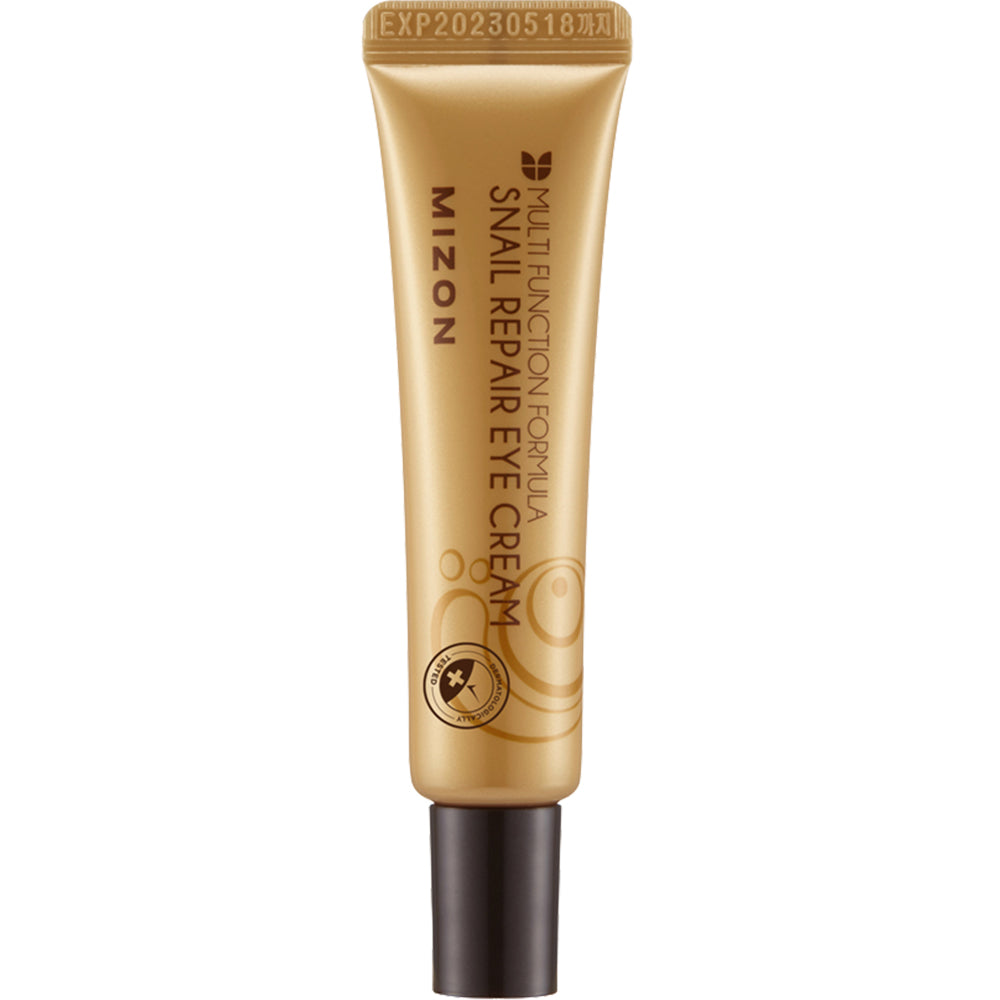 MIZON Schneckenreparatur Augencreme - Augencreme mit Schneckensekretfiltrat und Niacinamid, die zur Hautfeuchtigkeit, Aufhellung und Reduzierung feiner Linien beiträgt - 15 ml