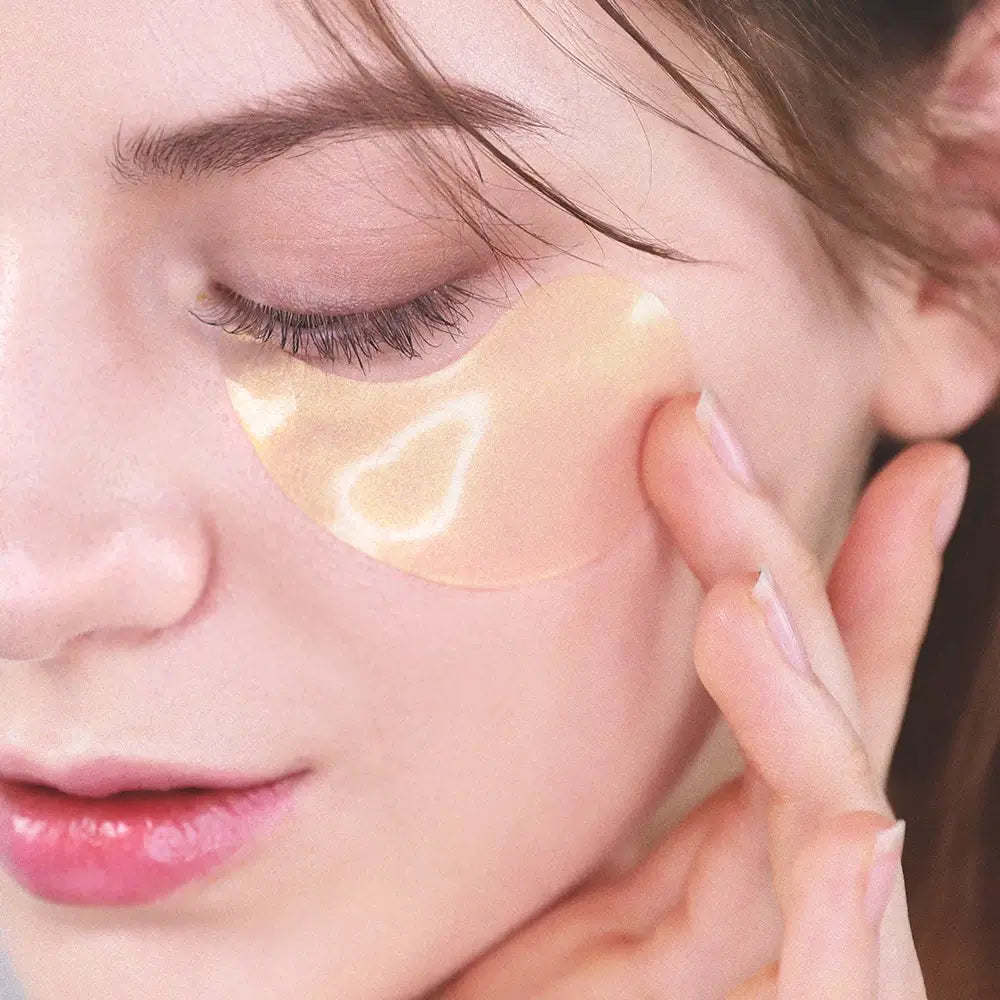 MIZON Snail Repair Intensive Gold Eye Gel Patch - Intensive Hydration and Dark Circle Reduction with 24K Gold, 84g