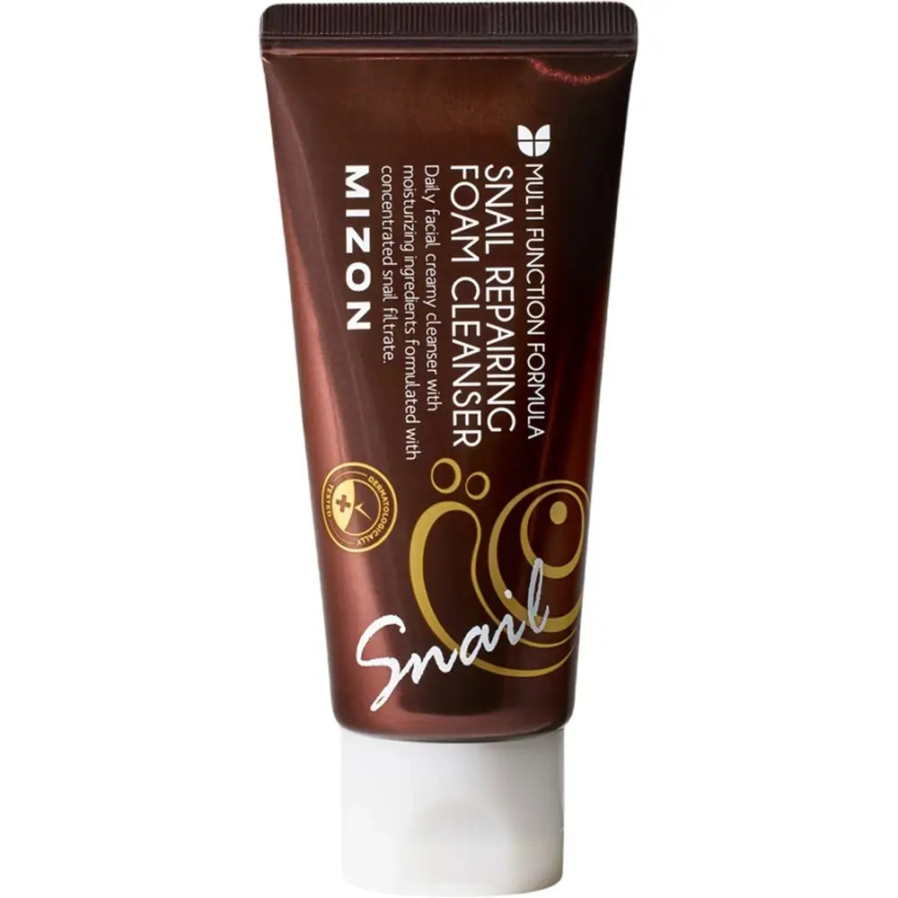 MIZON Snail Repairing Foam Cleanser Reinigungsschaum - Regeneration und Aufhellung, 60 ml