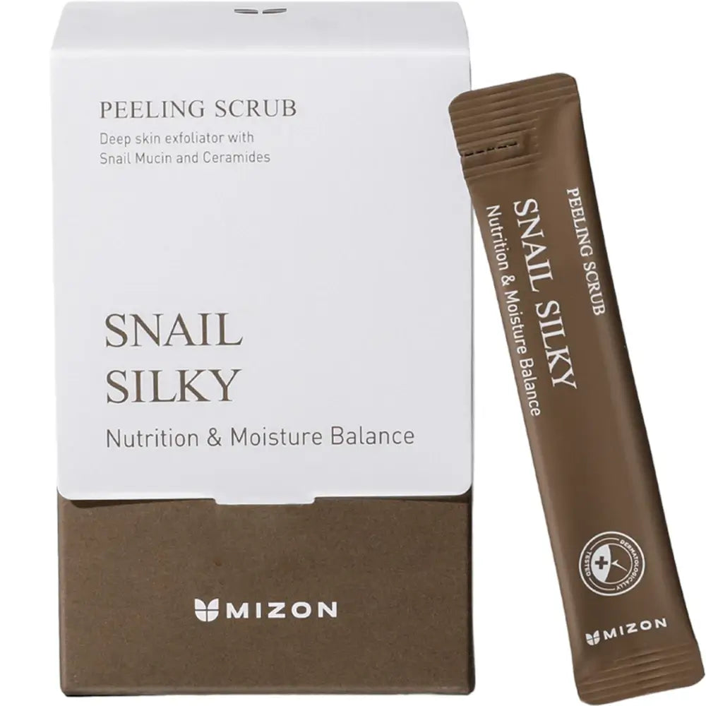 Snail Silky Peeling Scrub Exfoliant Hydratant 40 buc