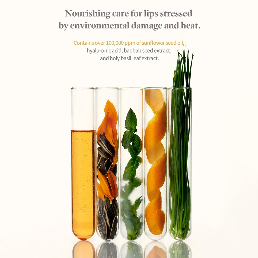 LAKA Soothing Vegan Lip Oil - Nourishing Yellow