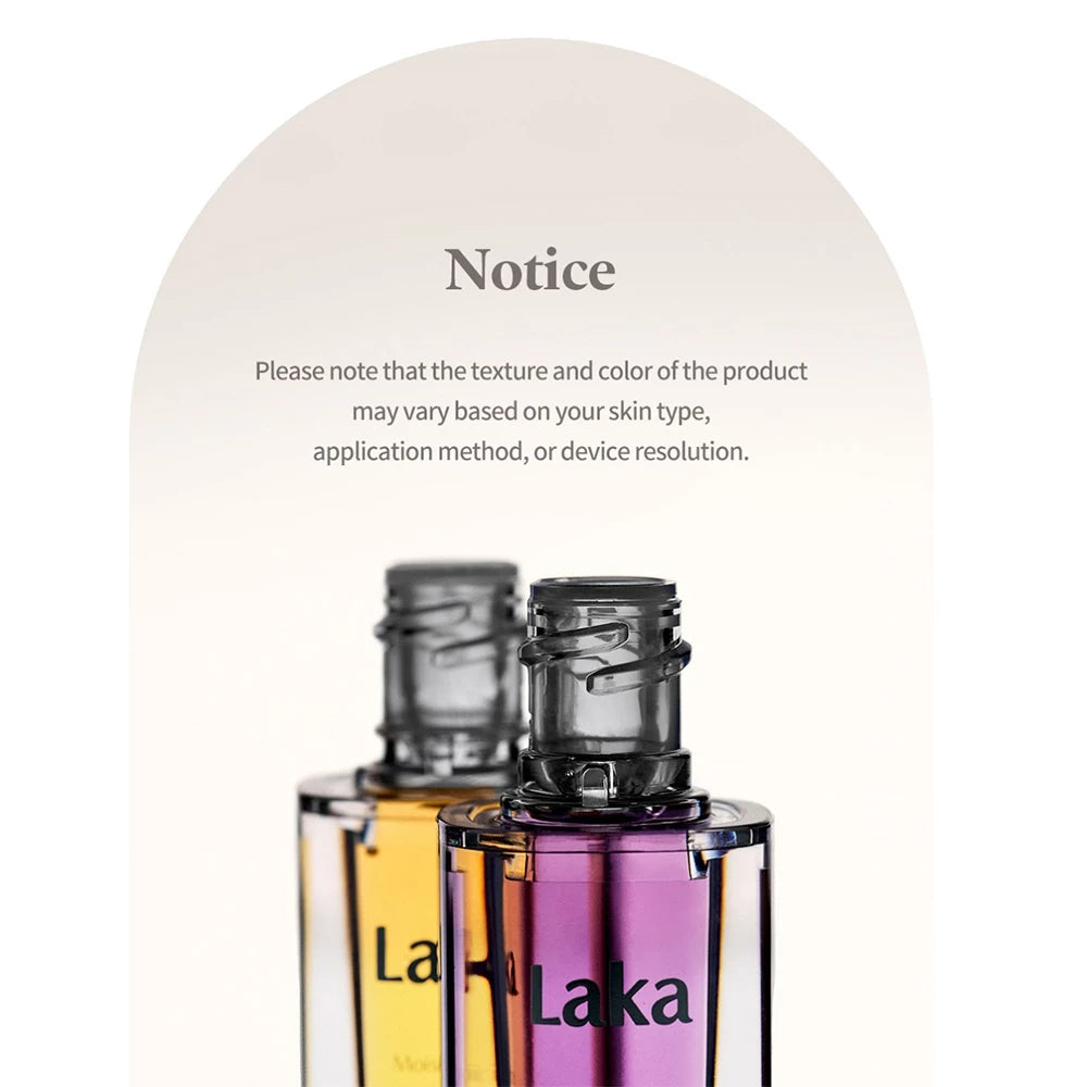 LAKA Soothing Vegan Lip Oil - Nourishing Yellow