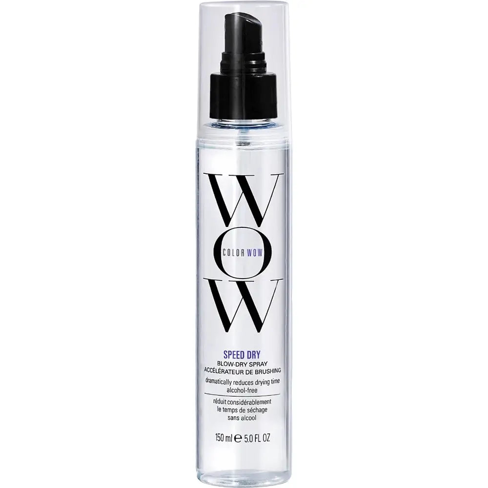 COLOR WOW Speed Dry Föhn-Spray - Haarspray mit fortschrittlichem Hitzeschutz und stärkenden Proteinen, das die Stylingzeit um bis zu 30 % verkürzt - 150 ml