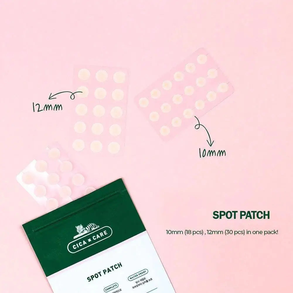 VT COSMETICS Spot Patch - Hydrokolloid-Pflaster mit Cica-Extrakt zur Behandlung von Hautunreinheiten (48 Stück)