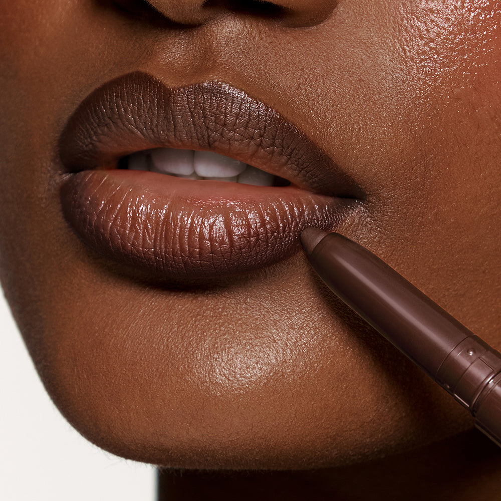 LAKA Stain Lip Liner - Lippenkonturenstift zum Konturieren und Definieren der Lippen sowie zum Vervollständigen des Lippen-Make-ups mit Farbe - 08 Burnt Brown