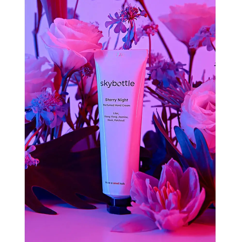 Skybottle Starry Night Handcreme - Intensive Feuchtigkeitspflege und Geschmeidigkeit mit Hyaluronsäure und Sheabutter, 50 ml