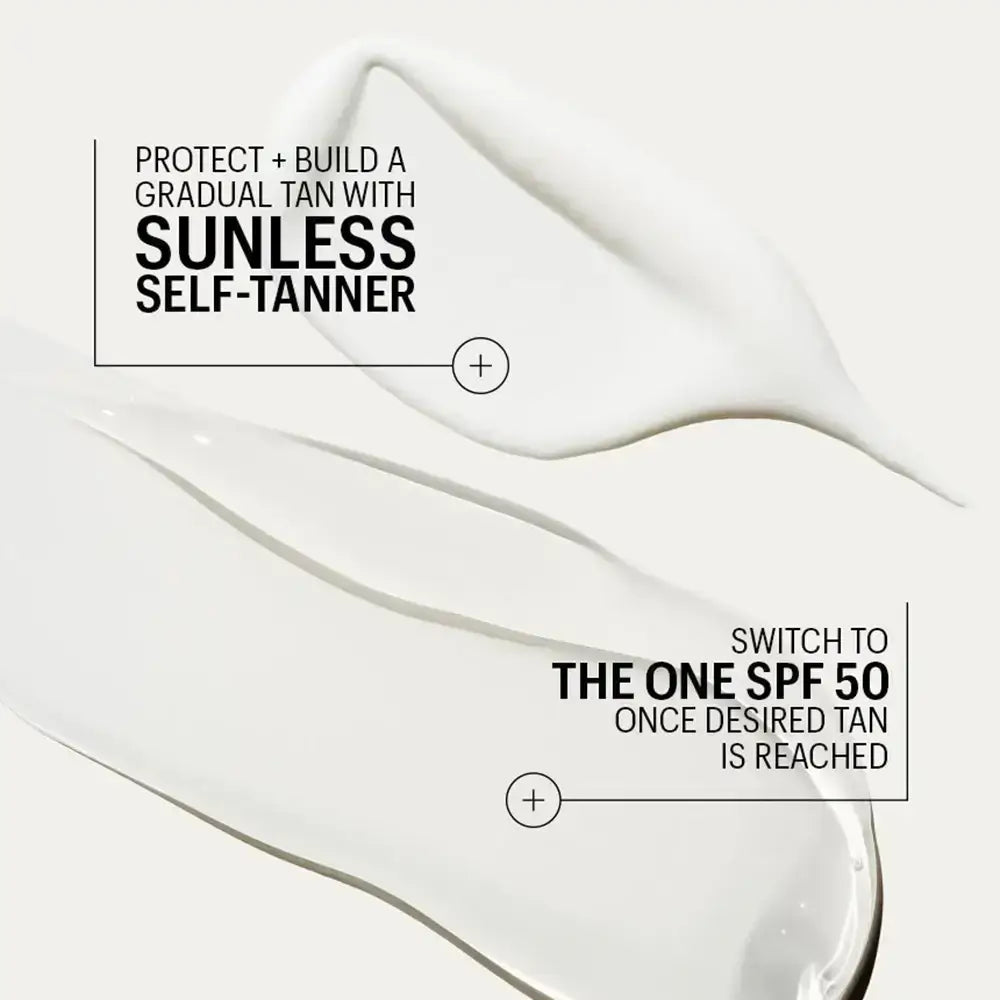 ALLIES OF SKIN Sonnenglow Gesichtscreme SPF50 Natürlich - Gradual Tan & UV-Schutz, Feuchtigkeit & Leuchtkraft, 50 ml