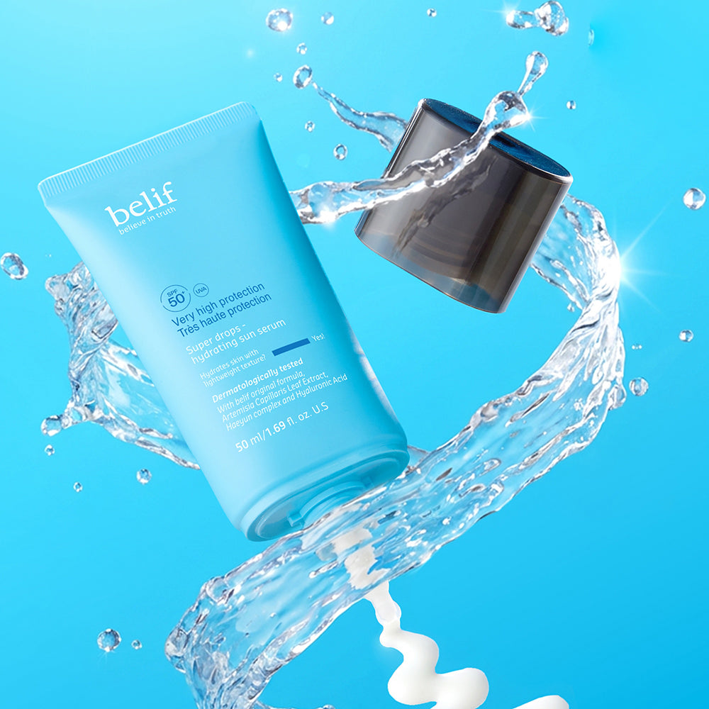 BELIF Super Drops Feuchtigkeitsspendendes Sonnenserum SPF 50+ 50 ml