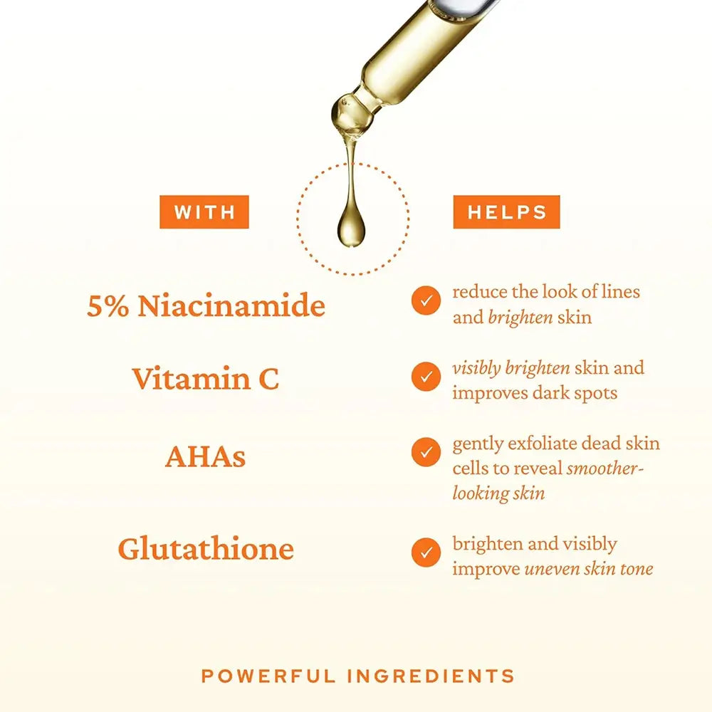 BELIF Super Drops 5% Niacinamid & Vitamin C Aufhellendes Serum - Gesichtsserum mit Niacinamid und Vitamin C, das sichtbar Pigmentflecken und Aknenarben reduziert und den Hautton ausgleicht - 30 ml