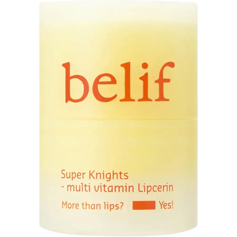 BELIF Super Knights Lippenbalsam Multivitamin - Intensive Feuchtigkeitspflege & Sanftes Peeling, 15 ml