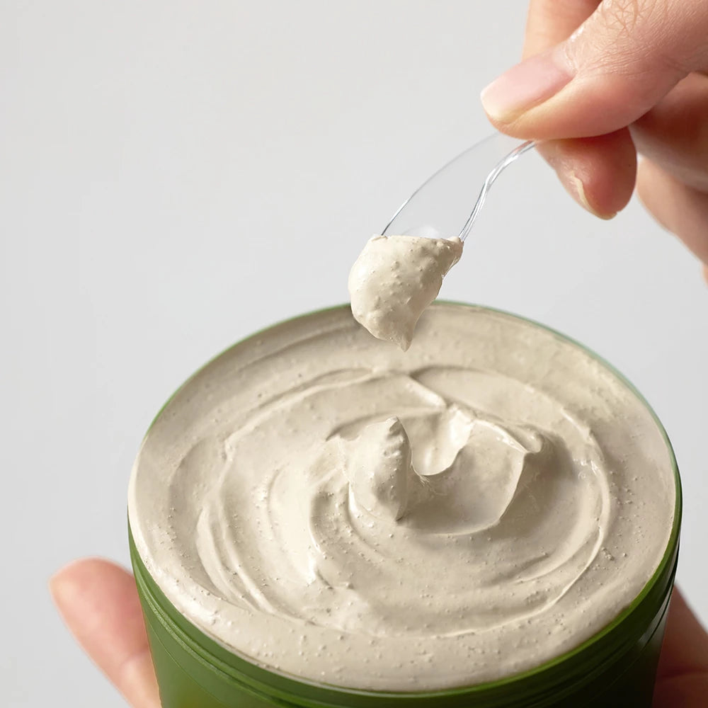 SOME BY MI Super Matcha Pore Clean Clay Mask - Gesichtsmaske mit Matcha-Extrakt und Kaolin-Tonerde zur Porenreinigung für ein gesundes Hautbild - 100 g