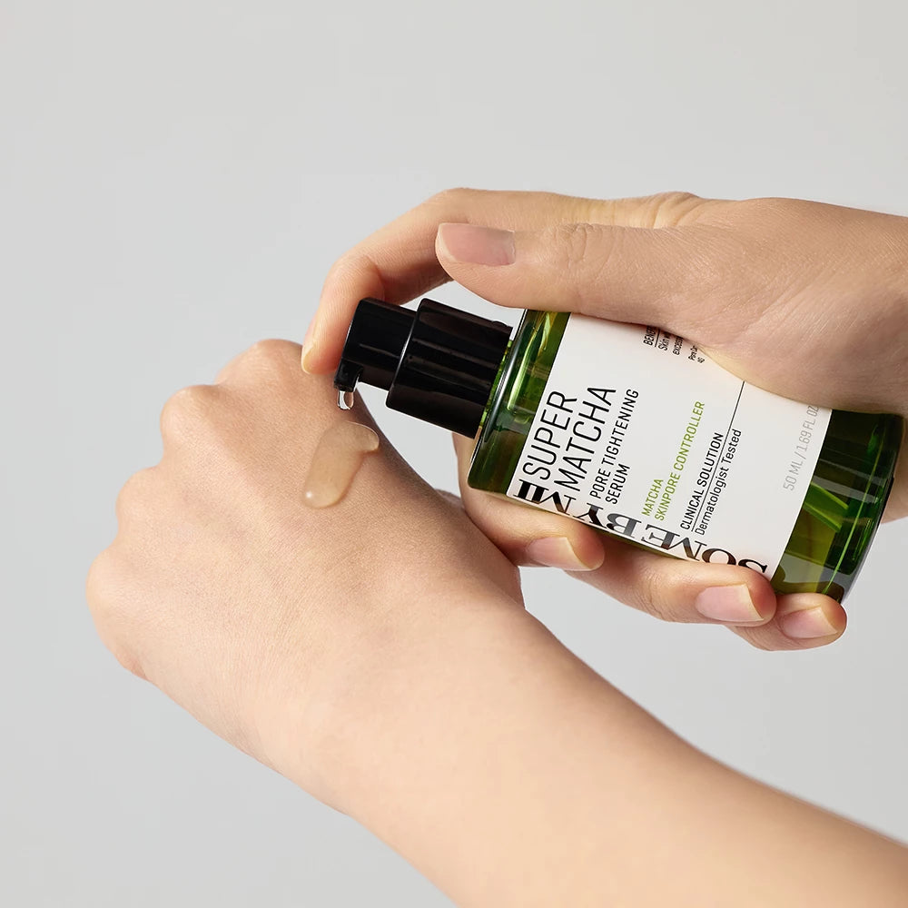 SOME BY MI Super Matcha Porenstraffendes Serum - Feuchtigkeit und Talgregulierung, 50 ml