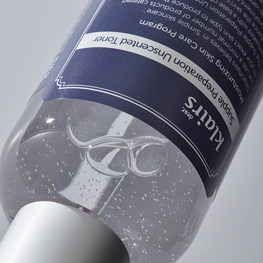 Dear Klairs Supple Preparation Toner parfümfrei - Beruhigender feuchtigkeitsspendender Toner mit Hyaluronsäure und Centella Asiatica, 180 ml