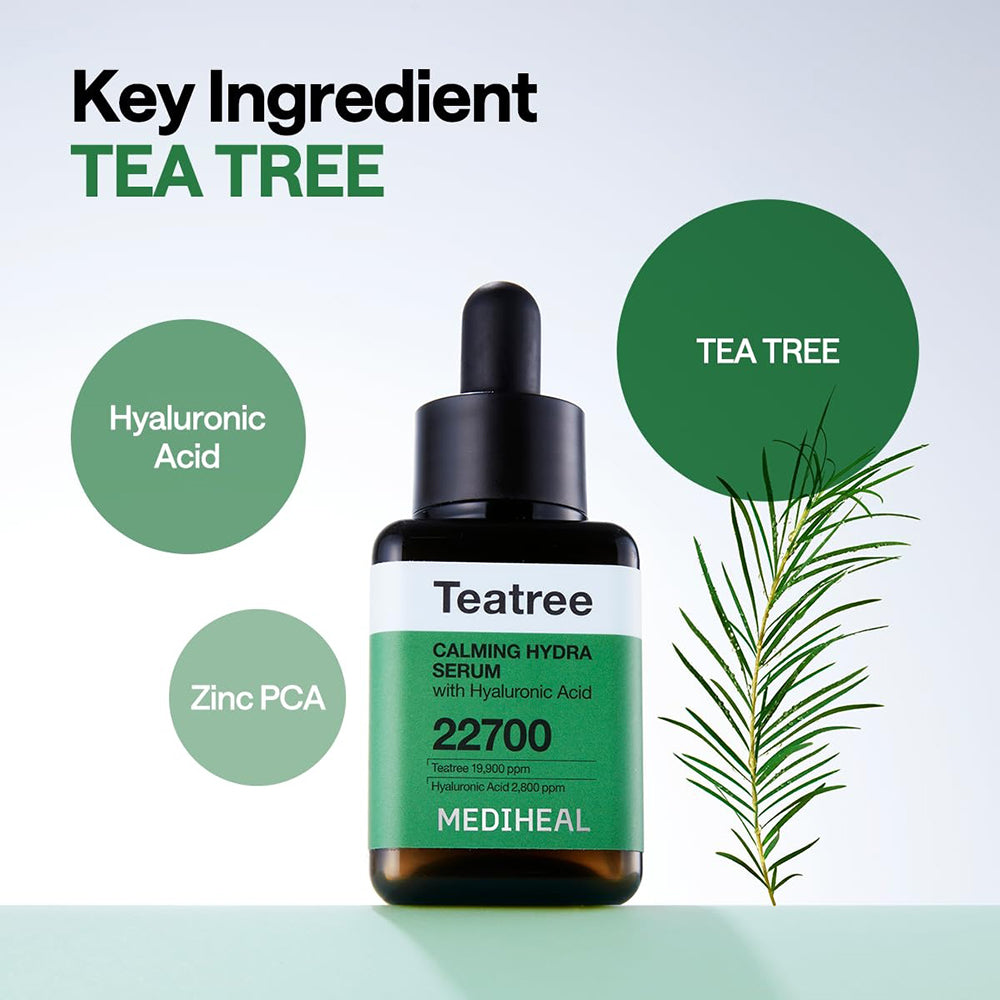 MEDIHEAL Teebaum Beruhigendes Hydra-Serum Gesichtsserum 40 ml