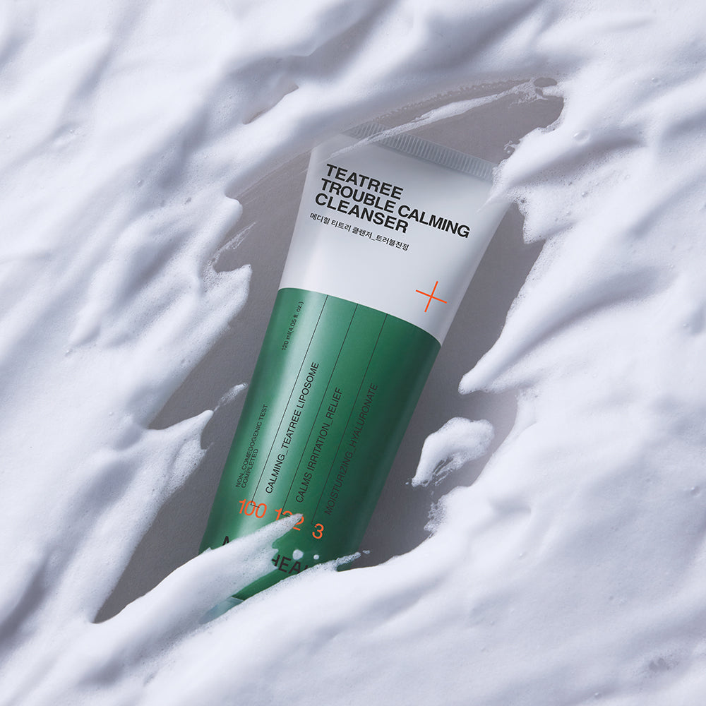 MEDIHEAL Teebaum-Reiniger zur Beruhigung bei Hautproblemen, 120 ml