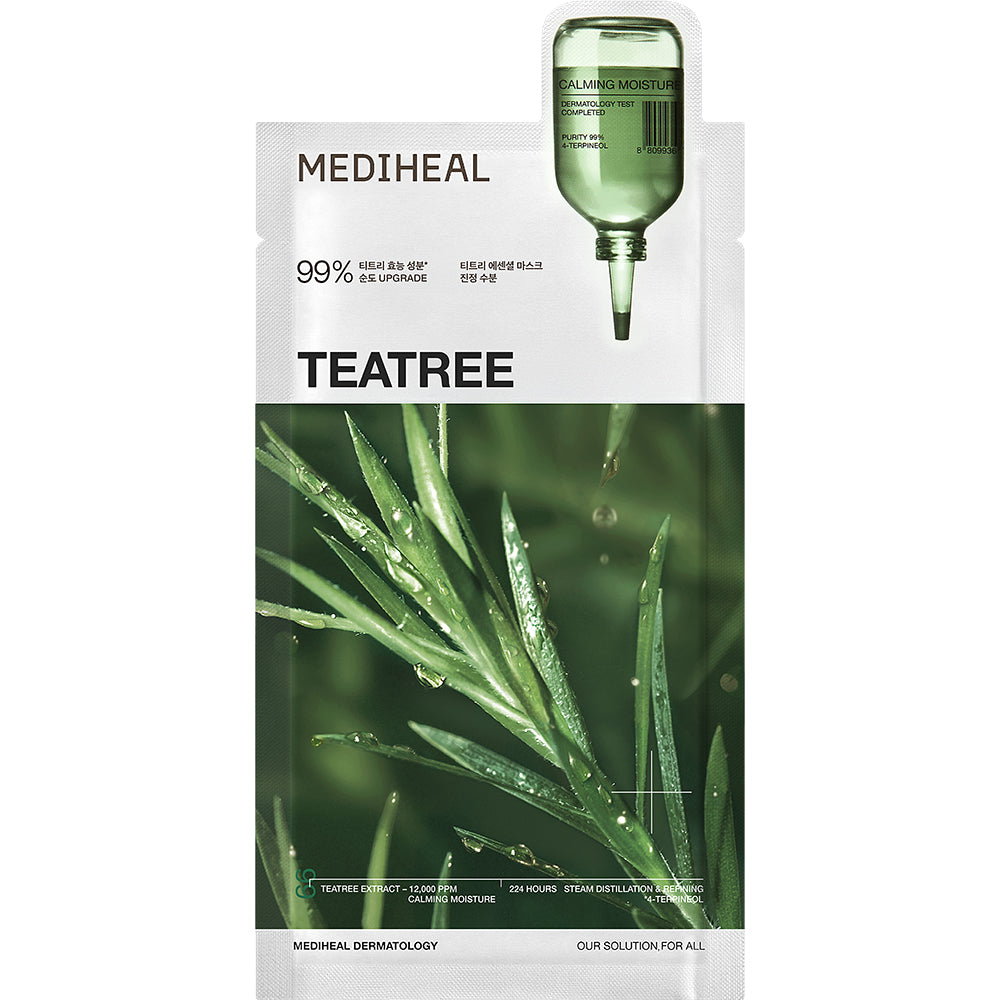 MEDIHEAL Teatree Essential Sheet Mask Calming Moisture