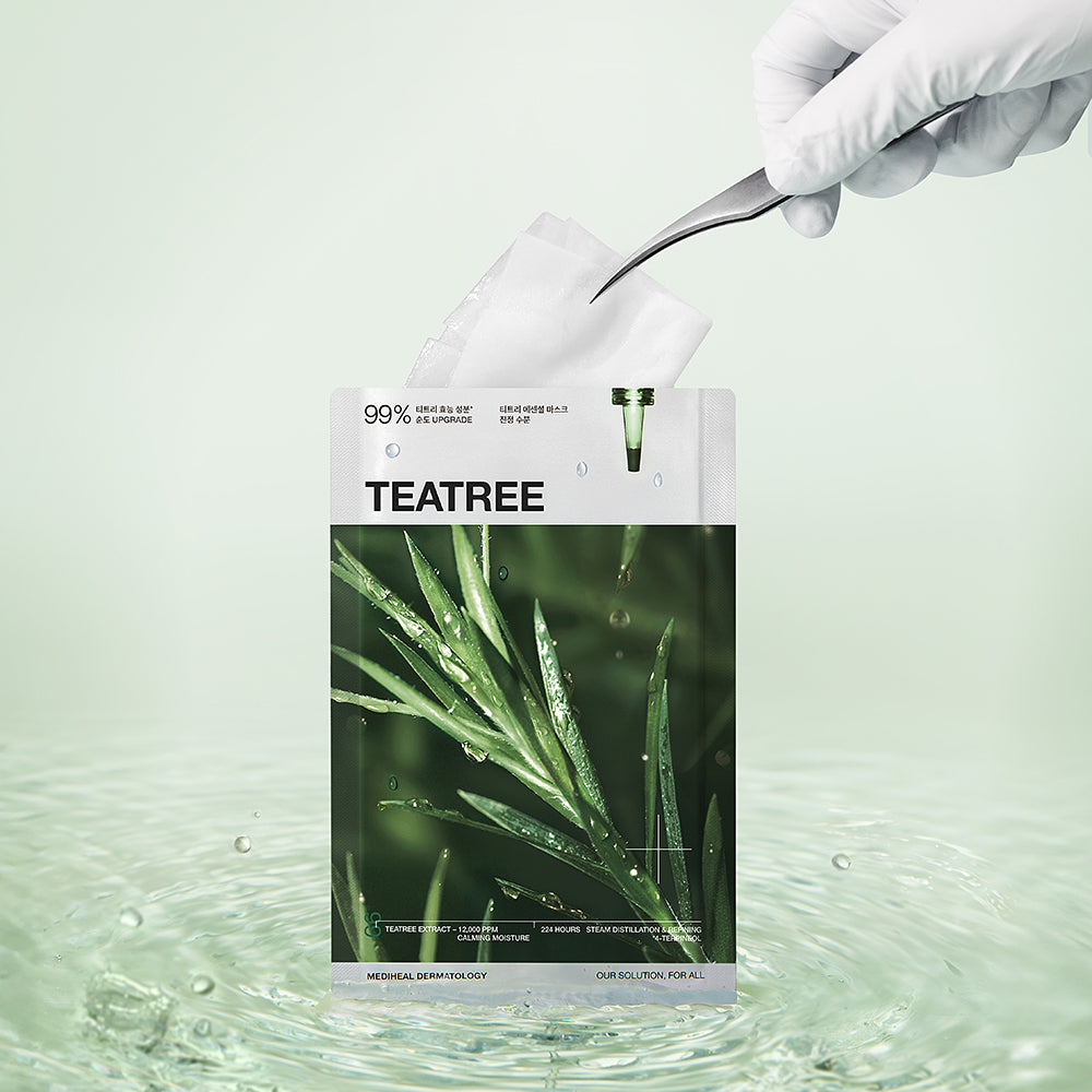 MEDIHEAL Teatree Essential Sheet Mask Calming Moisture
