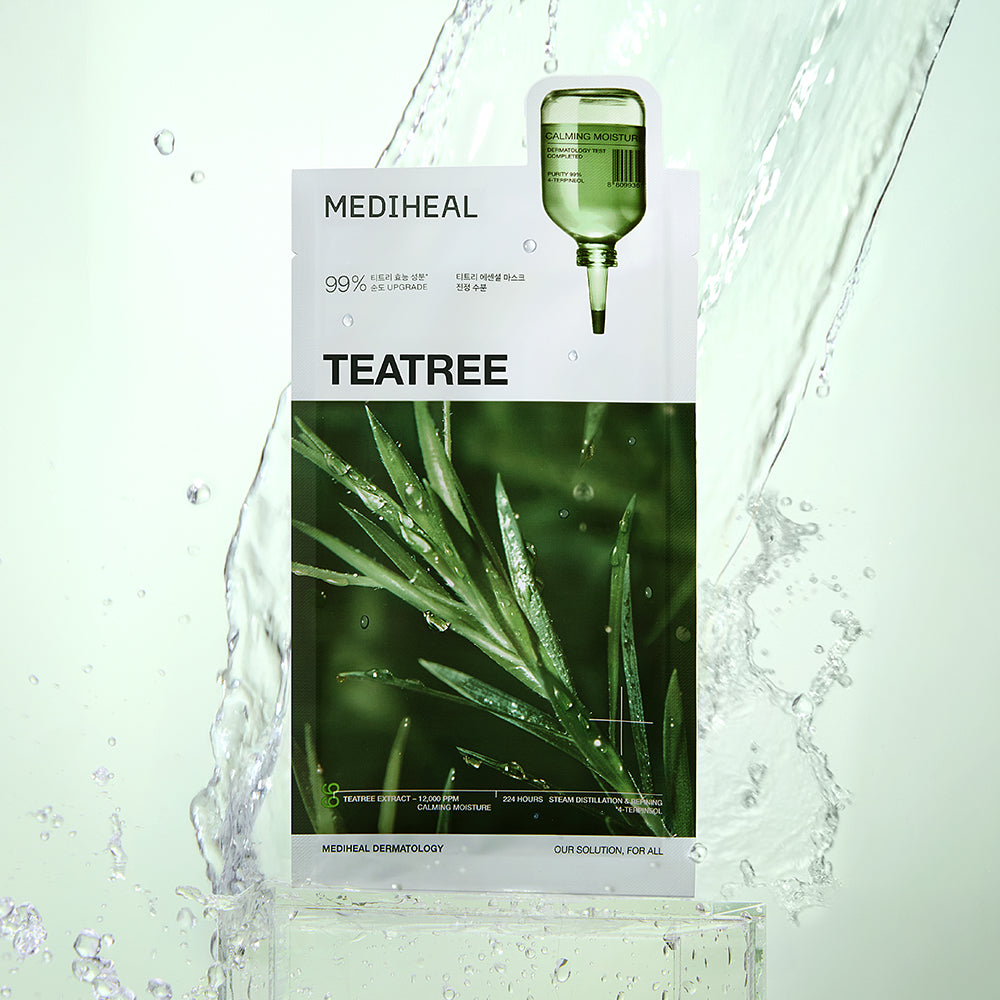 MEDIHEAL Teatree Essential Sheet Mask Calming Moisture