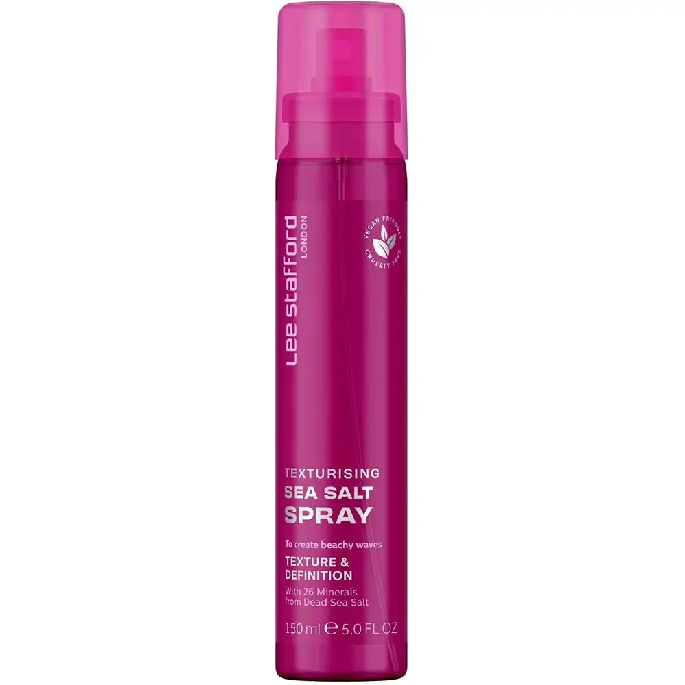 LEE STAFFORD Texturising Sea Salt Spray - Haarspray mit Meersalz und Sonnenblumenkernextrakt, das das Haar mit Feuchtigkeit versorgt und Glanz verleiht - 150 ml