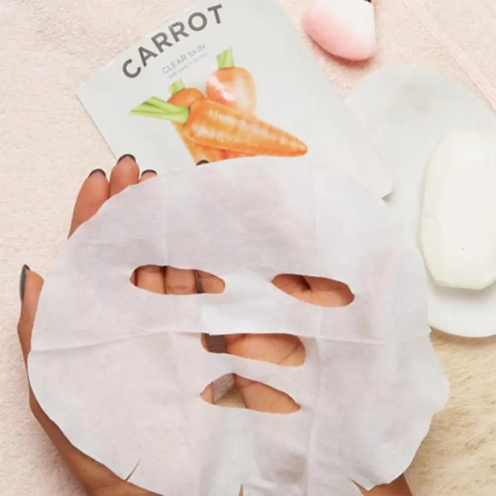 IT'S SKIN Die frische Karotte - Gesichtsmaske mit Karottenextrakt und Vitamin A für Feuchtigkeit und Ausstrahlung - 19 g