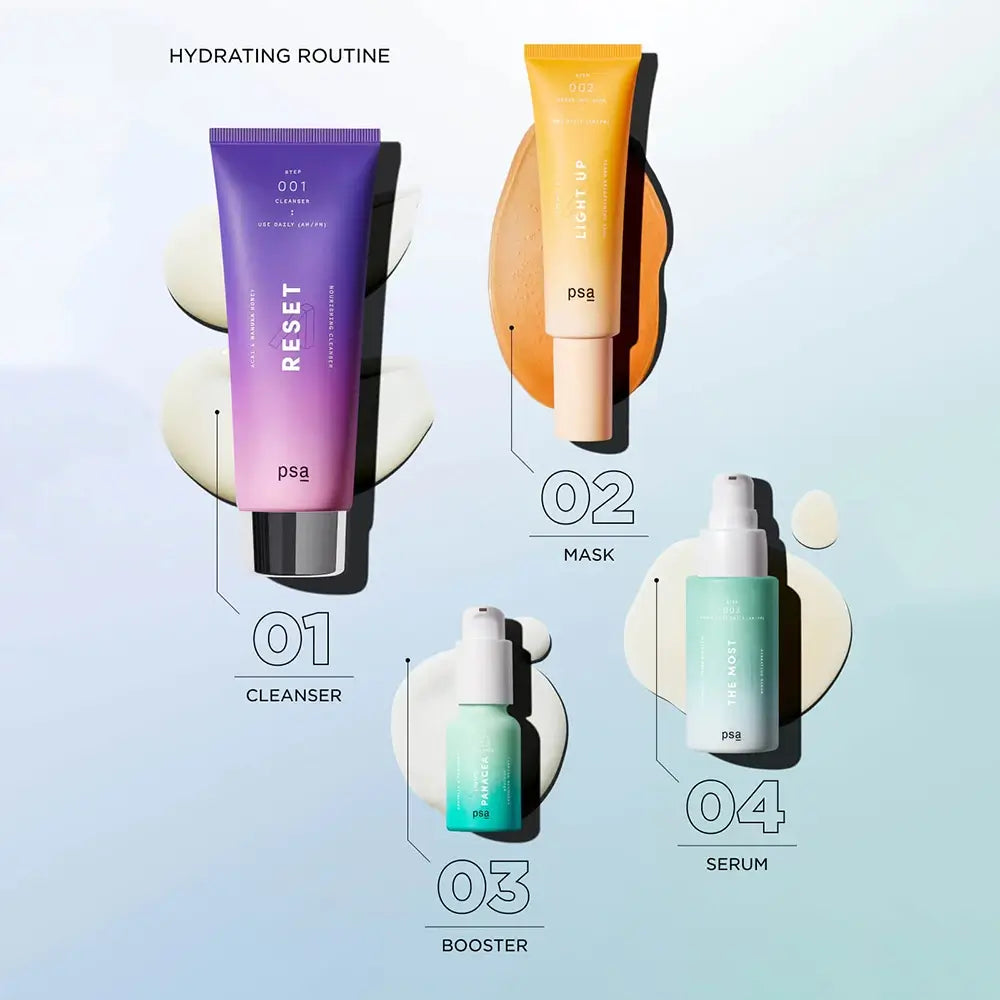 PSA The Most - Gesichtsserum mit Hyaluronsäure und Panthenol zur Hydratisierung der Haut - 30 ml